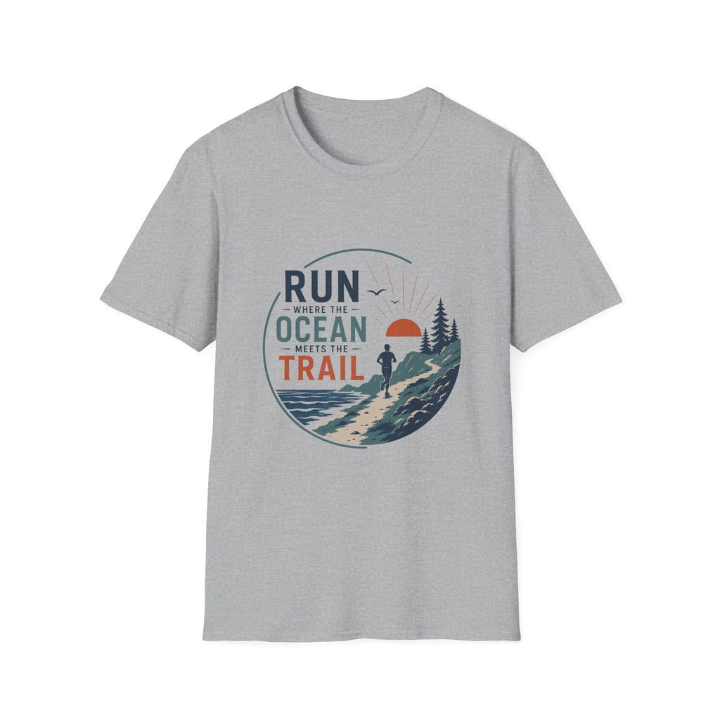 Run Where The Ocean Meets The Trail T-Shirt