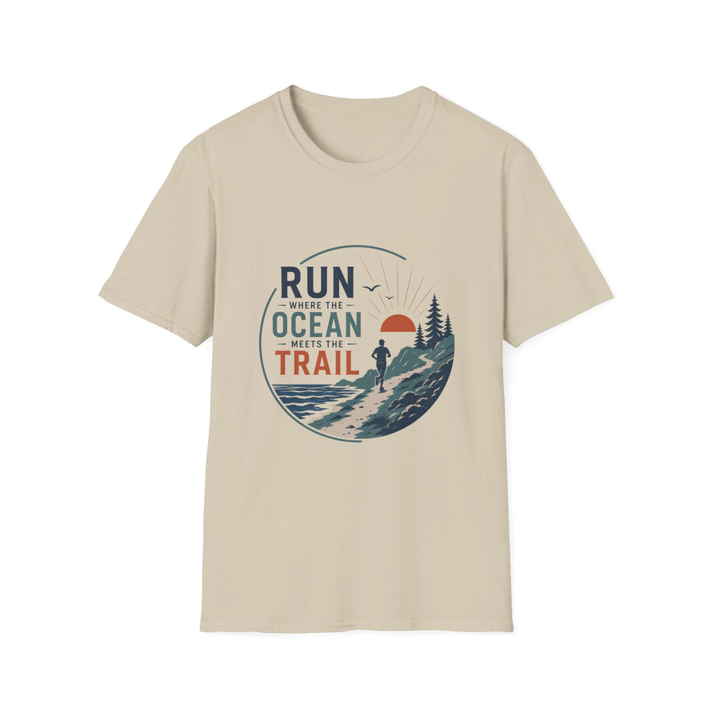 Run Where The Ocean Meets The Trail T-Shirt