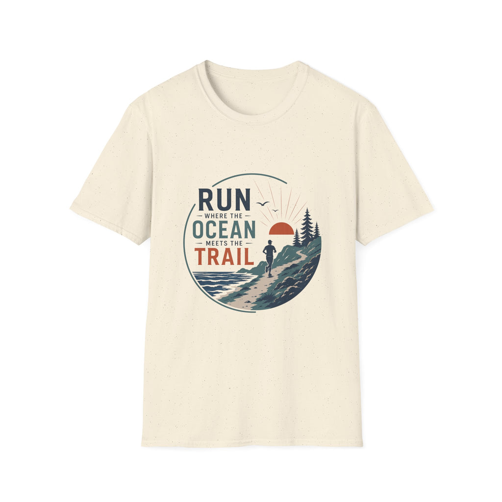 Run Where The Ocean Meets The Trail T-Shirt