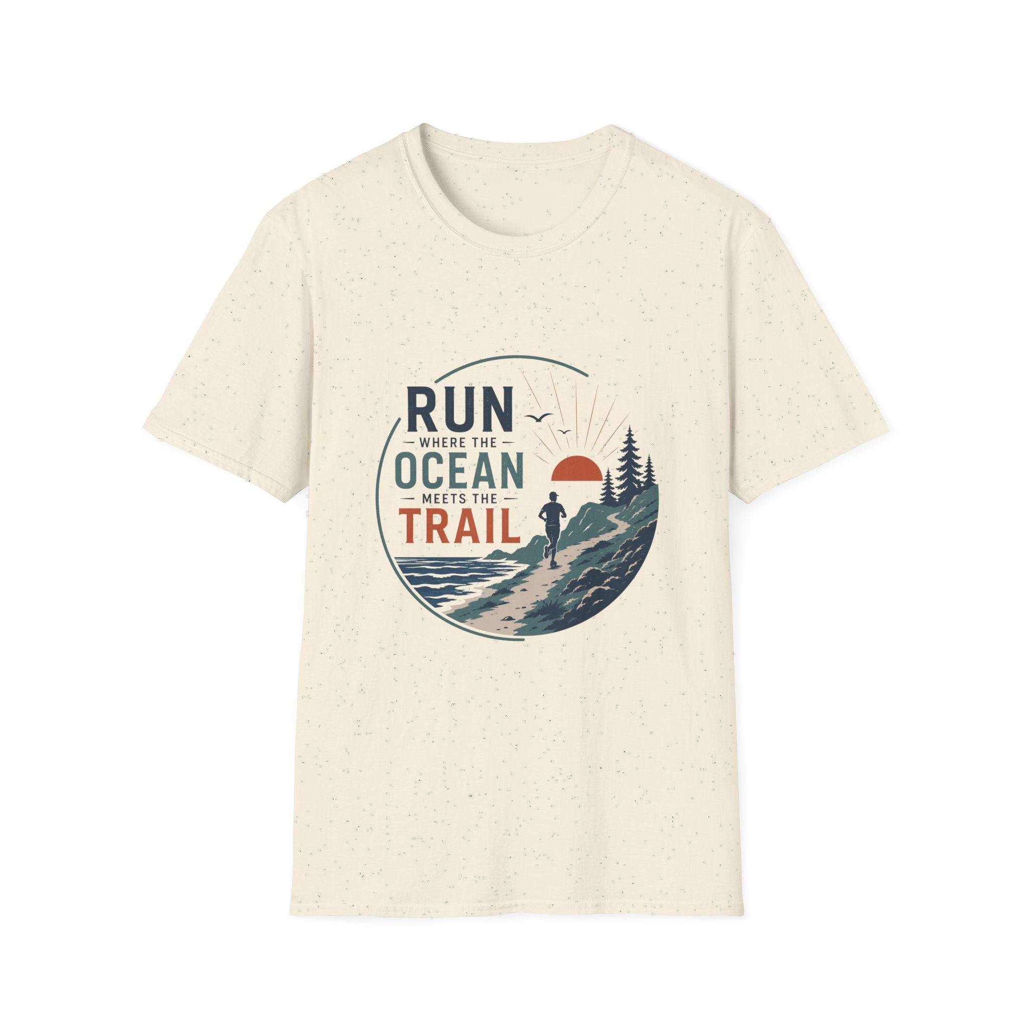 Run Where The Ocean Meets The Trail T-Shirt