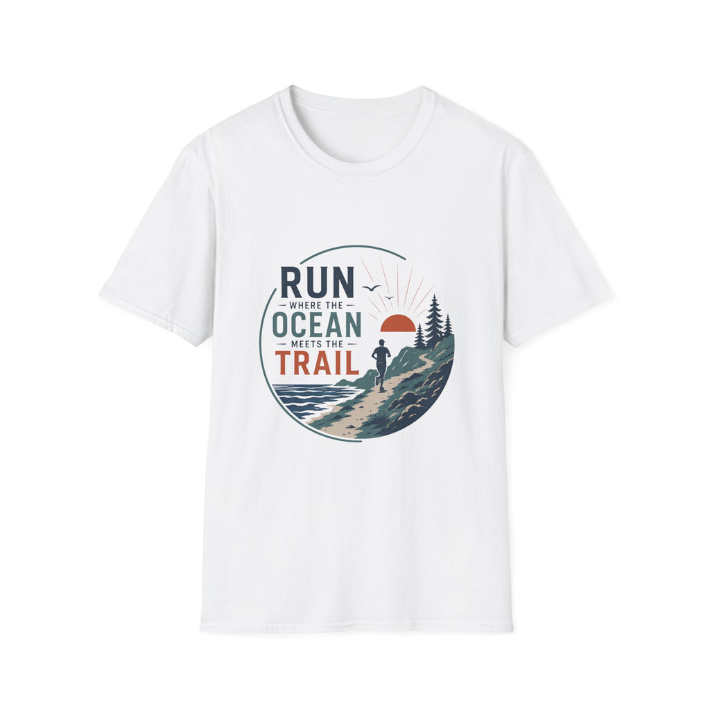 Run Where The Ocean Meets The Trail T-Shirt